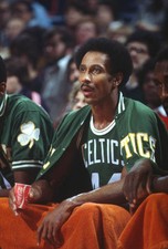 Dave Bing Boston Celtics looks on from the bench v the Washington - Old Photo 1