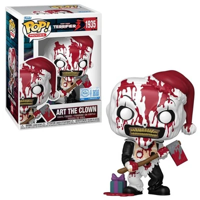 Funko Pop! Movies: Terrifier 3 – Art the Clown Vinyl Figure - Photo 1/3