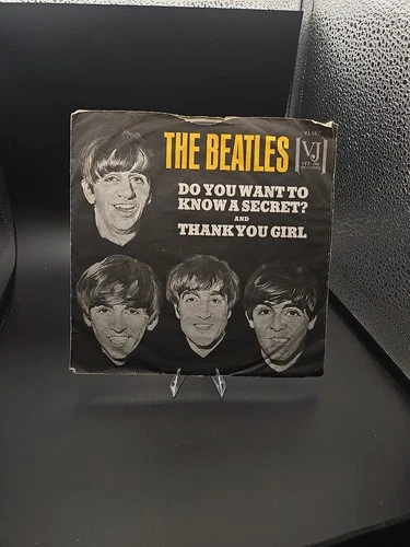 The Beatles - Do You Want To Know A Secret - VJ 587 - Paper sleeve