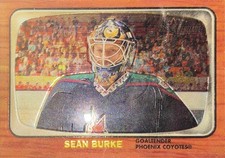 2002-03 Topps Heritage Chrome Parallel Sean Burke /667 #25 Coyotes