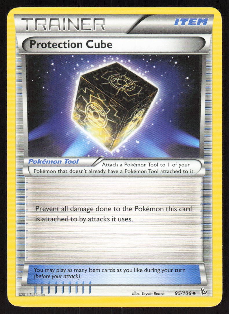 Pokemon Protection Cube Uncommon 95/106 XY - Flashfire LP