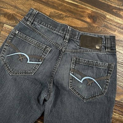 Y2K Ecko Unltd Jeans Denim Pants Mens (30x30) Blue Straight Fit Hip Hop Skater