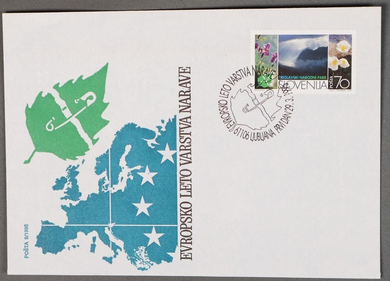 MayfairStamps Slovenia FDC 1995 Triglavski National Park Year of Nature First Da