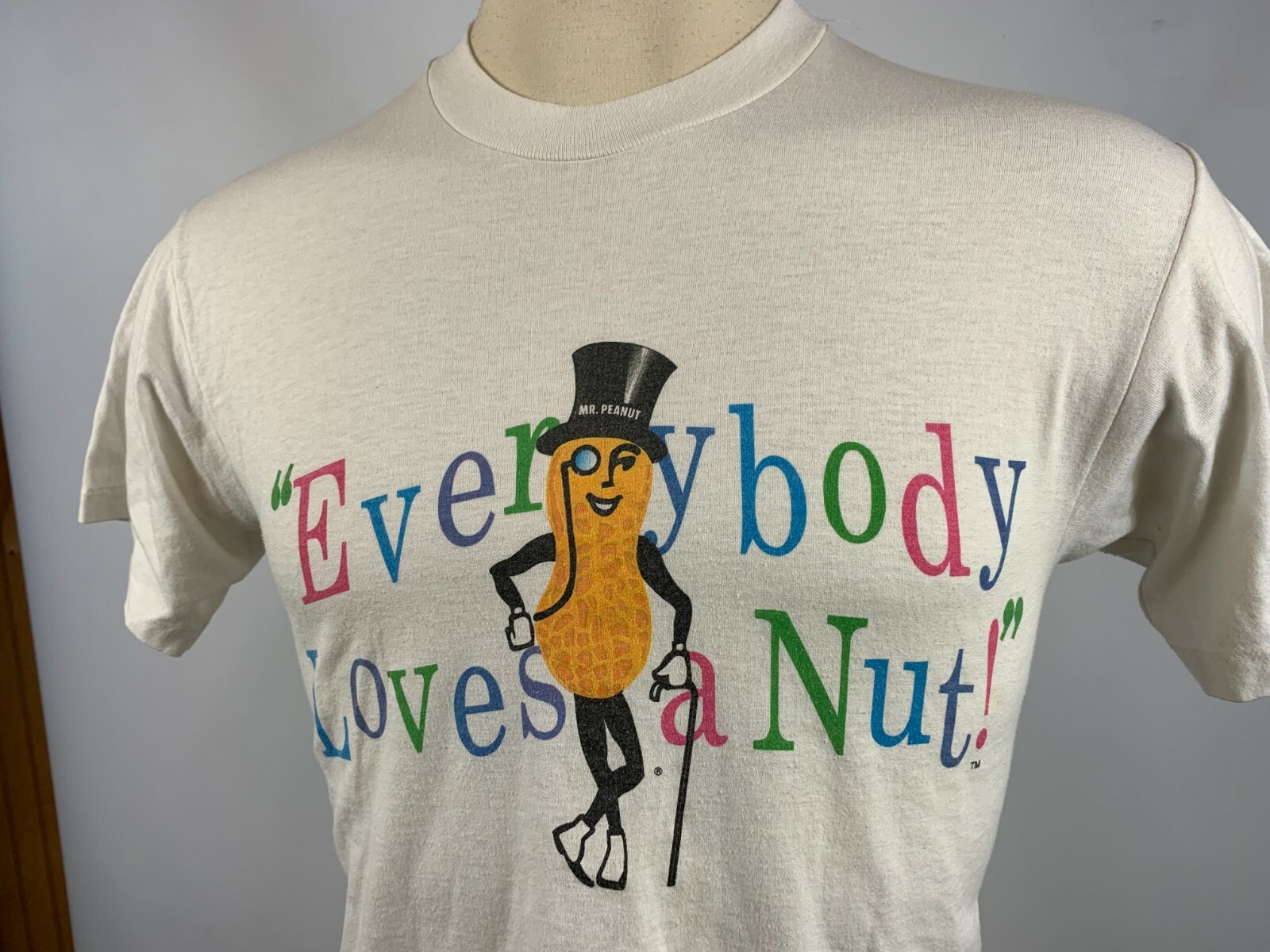 Vintage Planters Mr Peanut Everybody Loves a Nut Dist… Gem