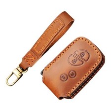Leather Remote Key Fob Cover Case Fit For Lexus IS250 IS350 RX350 ES350 GS430