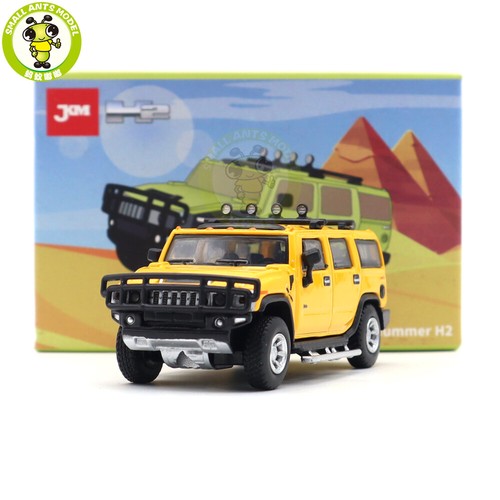 1/64 JKM HUMMER H2 2005 modelo diecast coche de juguete regalos para amigos niños - Imagen 19 de 34