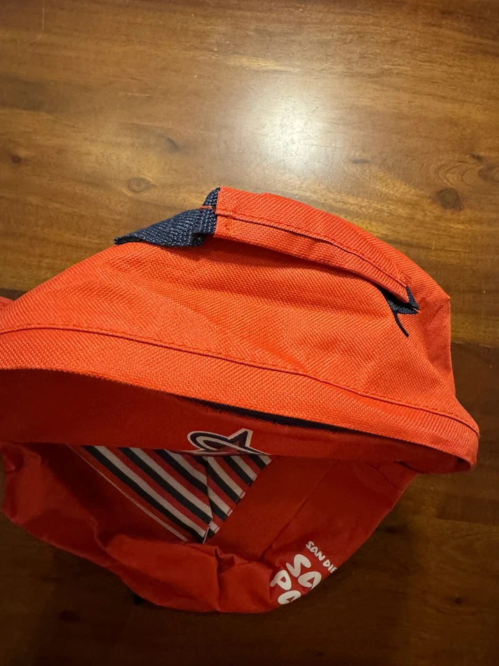 Los Angeles Anaheim Angels MLB Baseball Red Backpack Stadium Souvenir - Image 2 of 4
