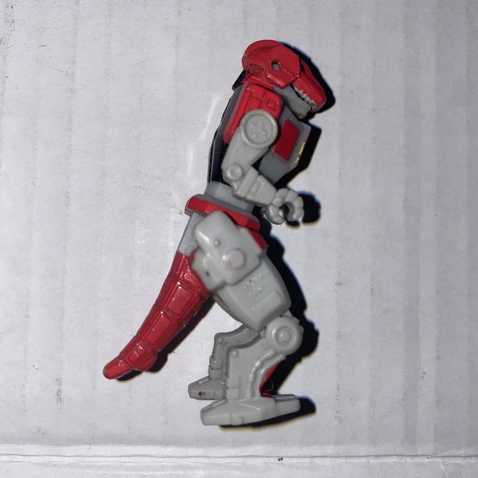 Micro Máquinas de Colección MMPR Power Rangers Tyrannosaurus Zord T-Rex Rojo Mini 1994 Foto 3 de 4