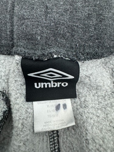 Umbro Gray Athletic Sweatpants Boys Size XL - Picture 3 of 6