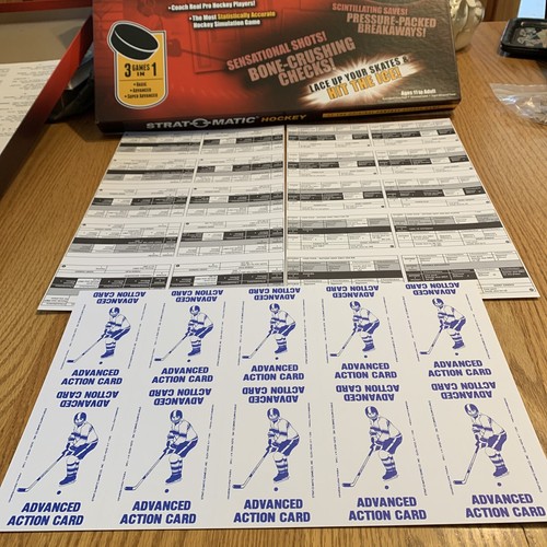 Strat o matic Hockey Game with 2018-2019 Stats, Please See Pics - Picture 7 of 14