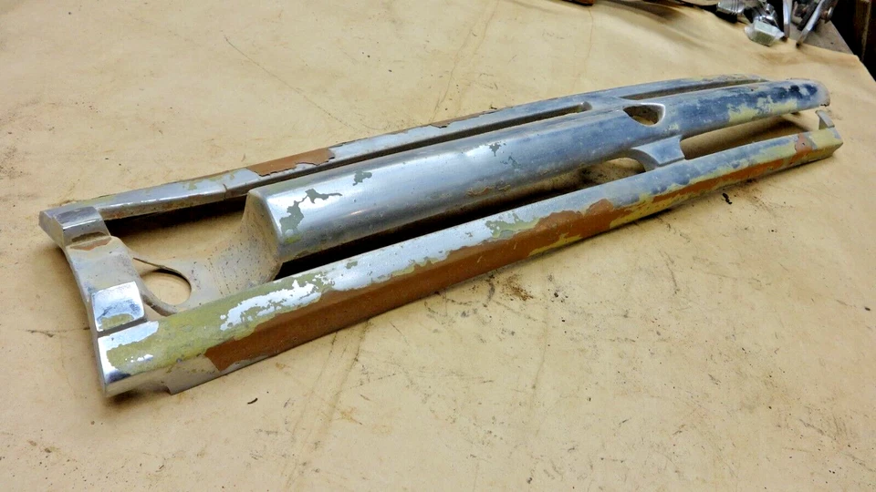 Ford Truck 1941 parrilla moldura central camioneta pickup original 3/4 1 tonelada 1,5 toneladas Foto 4 de 4