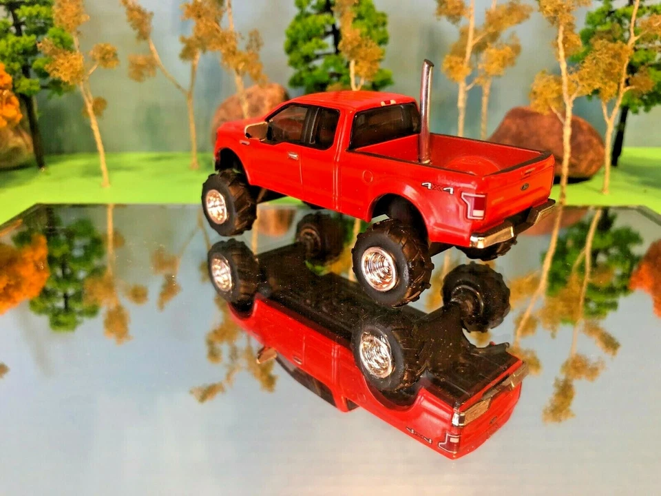 Custom Lifted Farm Toy, FORD F150, G-5 Lift Kit For 1:64, Muffler Riser Pipe - Image 4 of 4