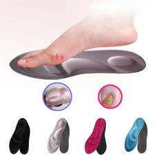 4D Orthotic Flat Feet High Heel Gel Foot Arch Supports Pad Shoe Insert Insole