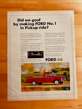 1965 Print 1966 Ford Pickup Truck #1 In Pickup Ride
