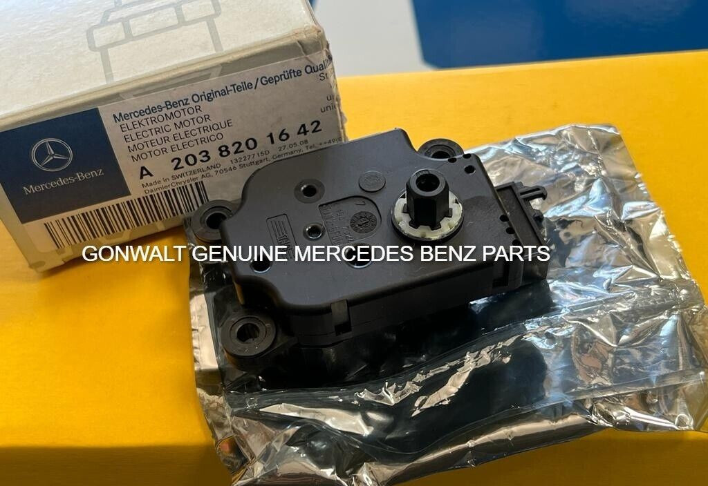 Mercedes Benz Genuine Air Flap Stepper Motor G550 SL550 SLK350 OE  