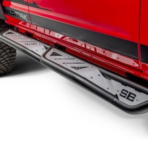 Smittybilt 2021-2023 Fits Ford Bronco 4 Door Apollo Rock Sliders With Steps - Picture 3 of 3