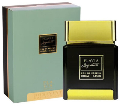 Flavia Dominant Collection Signature Eau de Parfum for Men, 3.4Oz