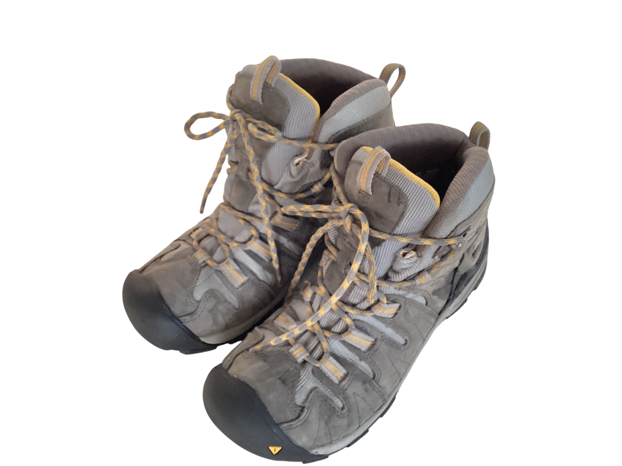 Stivali da trekking Keen Gypsum Mid Trail da donna taglia 8 52019 GYTO grigi impermeabili asciutti