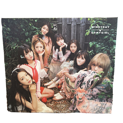 OH MY GIRL Windy Dayメンバー8人 サイン入りカード OH OH MY GIRL (オーマイガール) Windy Day サイン入りアルバム MY