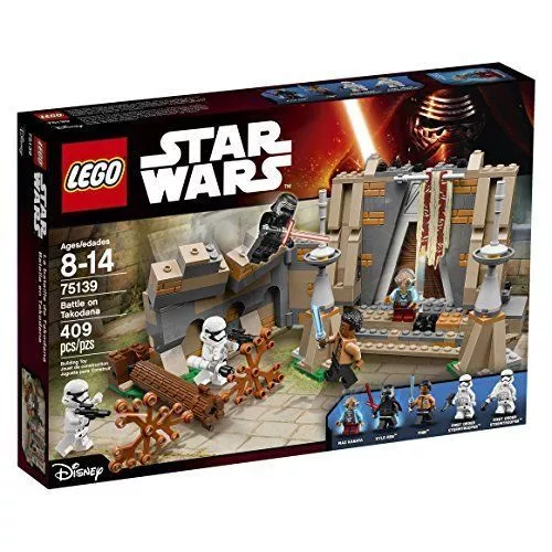 75139 BATTLE ON TAKODANA star wars lego NEW legos set FORCE