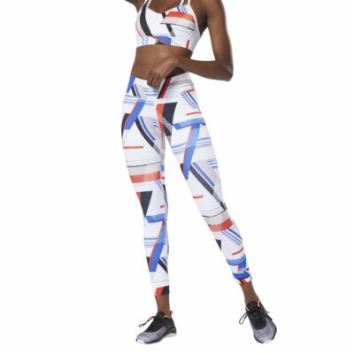 Damen Hosen Reebok One Series Lux Bold Gamaschen Ausbildung SpeedWick