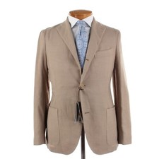 Boglioli NWT Sport Coat / K Jacket Size 50R 40R US In Tan Wool Blend