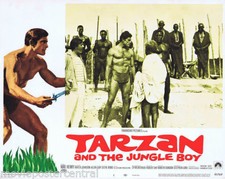 TARZAN AND THE JUNGLE BOY 1968 Lobby Card 1 Mike Henry