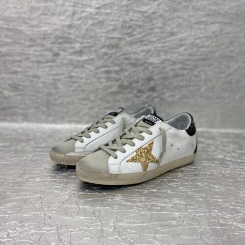 Golden Goose; Bequem Freizeit Flach Leder Damen Schnürer Neu