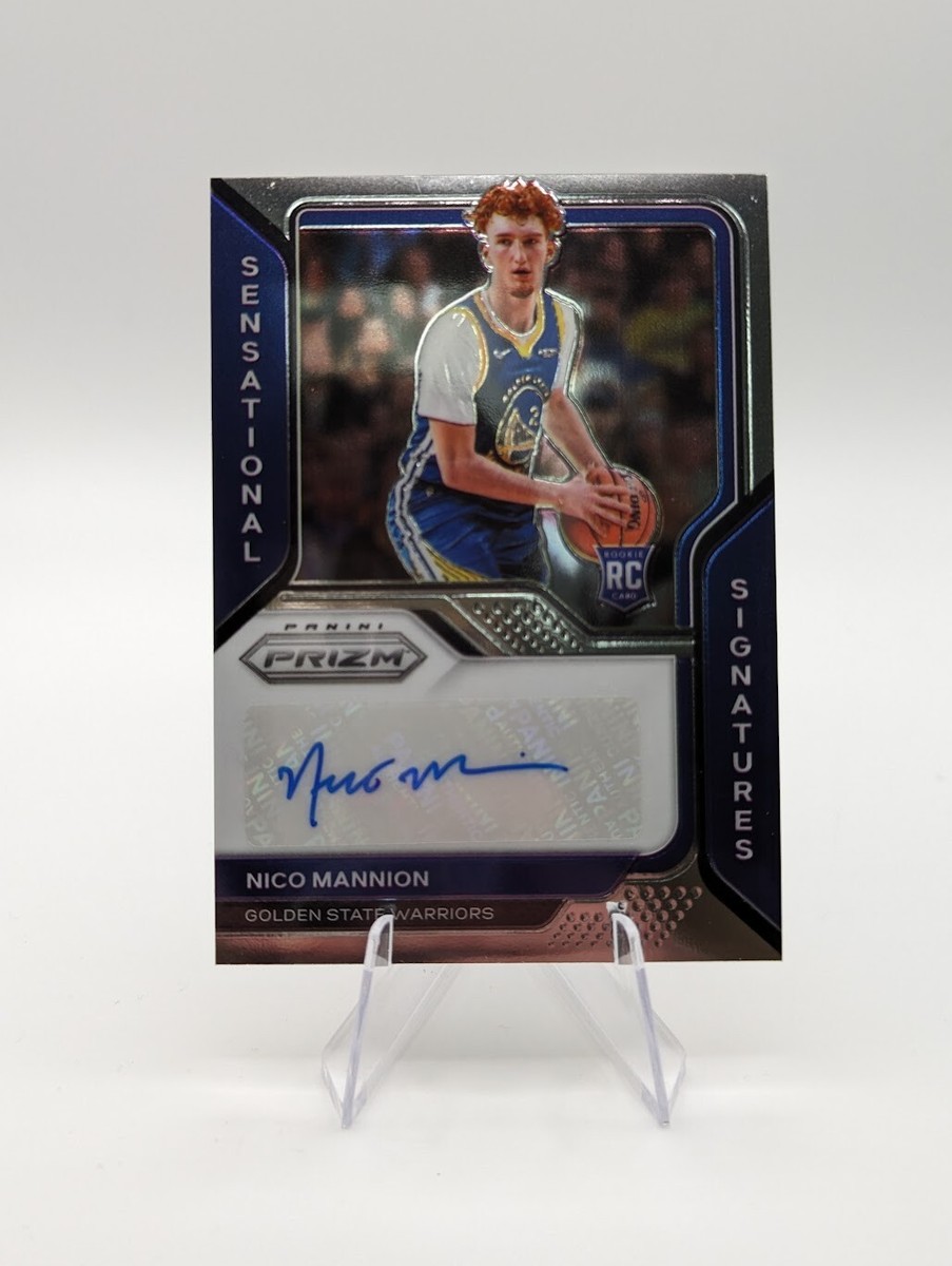 Nico Mannion 2020-21 Panini Prizm Sensational Signatures RC