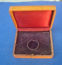 V46 Coffret Bois XIXe Montre Gousset 33mm Wood Pocket Watch Box