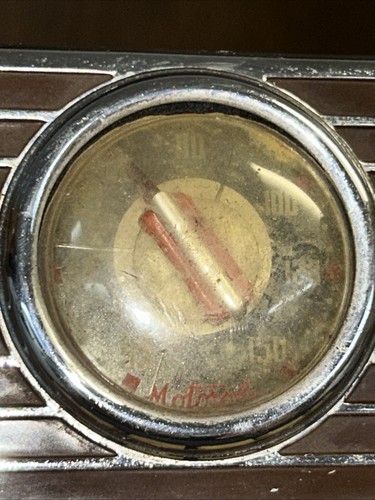 Motorola Dash Mount Radio Head w PB 1930s GM RARE Chevrolet Buick GM MoPar USA - Picture 6 of 24