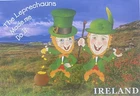 A51 Real Irish Design Postcard The Leprechauns made me do it ! Unposted NEW MINT