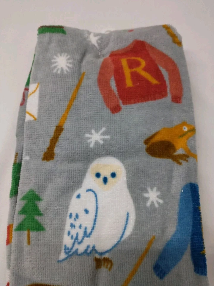Harry Potter Wizarding World 2-Pack Kitchen Hand Towels Hedwig Owl Christmas - Image 4 of 4