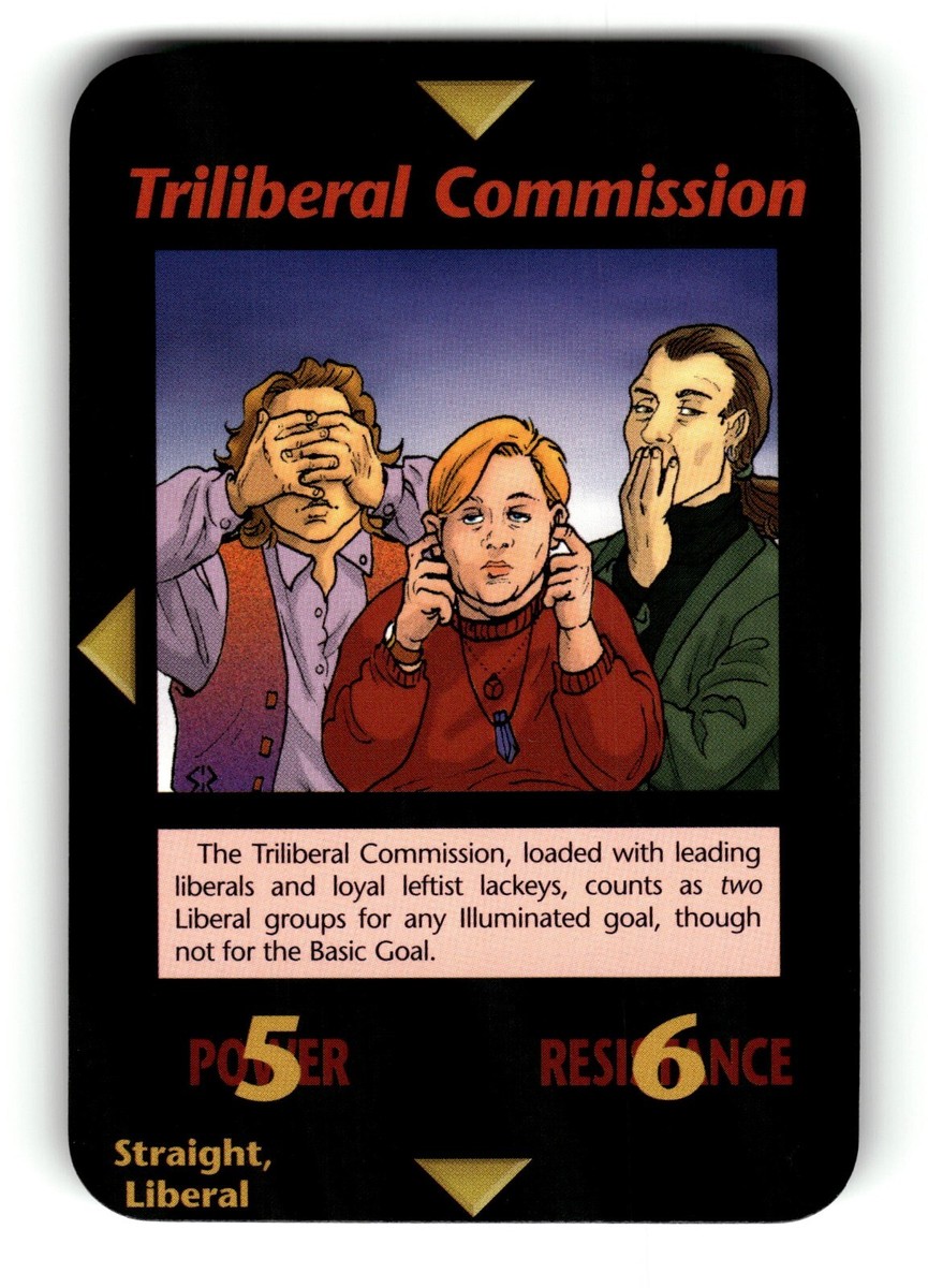 Triliberal Commission Card Base Set INWO Illuminati New World