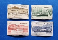 Norway Stamps, Scott 786-789 Complete Set MNH