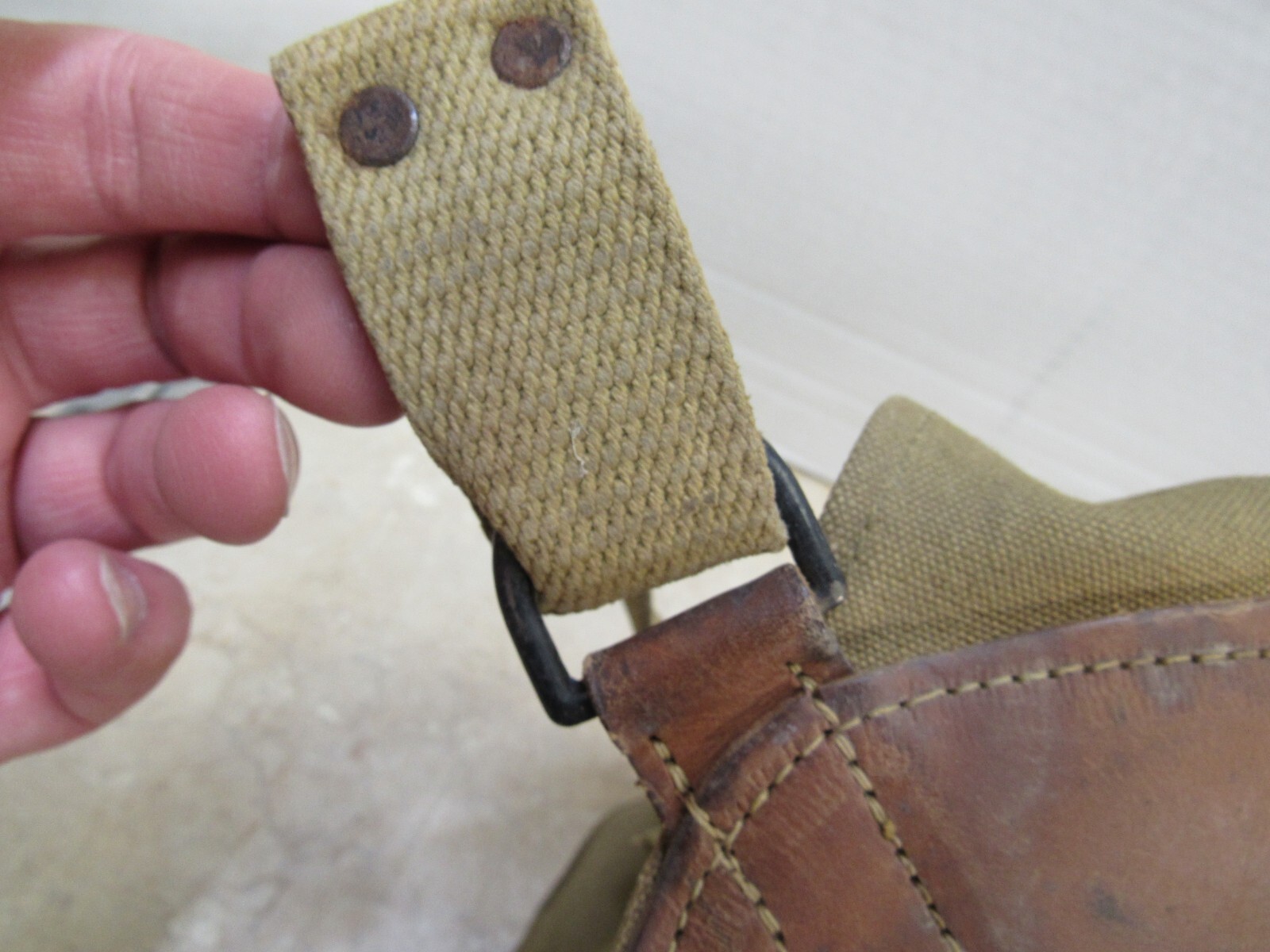 US WW2 Calvary Horse Gas Mask Bag eBay