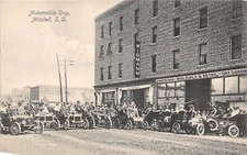 Automobile Day Mitchell SD 1907 Bloom Bros Postcard