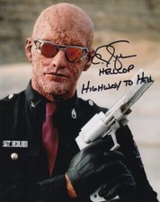 CJ GRAHAM signed Autogramm 20x25cm HIGHWAY TO HELL in Person autograph COA