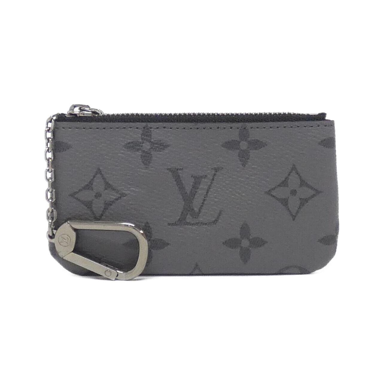 Louis Vuitton Monogram Eclipse Reverse Card Key Case Pochette Kure