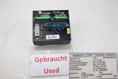 TR Electronic PU-10 SSI Parallel Converter