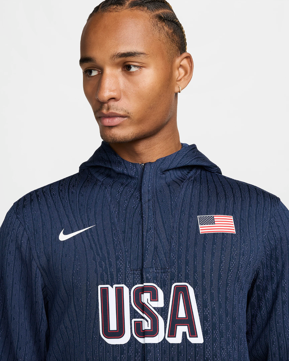 usa basketball jacket nike