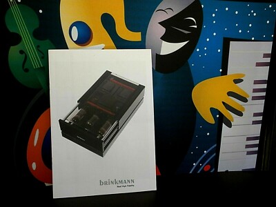 Brinkmann Audio Oasis Turntable Bardo Turntable Tonearm Tube Power Supply Broch 