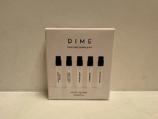 DIME Eau De Toilette 5 PC Sampler Kit Lovely Sweet Dreams 7 Summers Malibu Night