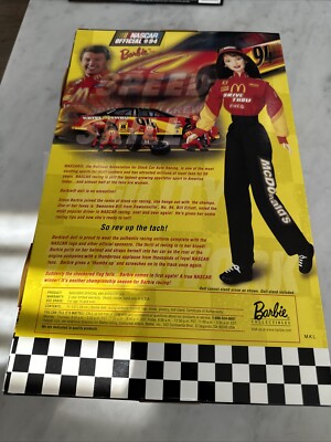 MATTEL - ナスカー・バービー　NASCAR BARBIE　未開封　２品セット Amazon.com: 50th Anniversary Barbie 1948-1998 Nascar