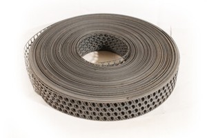 Perforated Mounting Strap Plastic Bird Screen