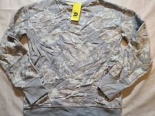 Girls' Fleece Pullover Sweatshirt All in Motion Light Gray Size Small