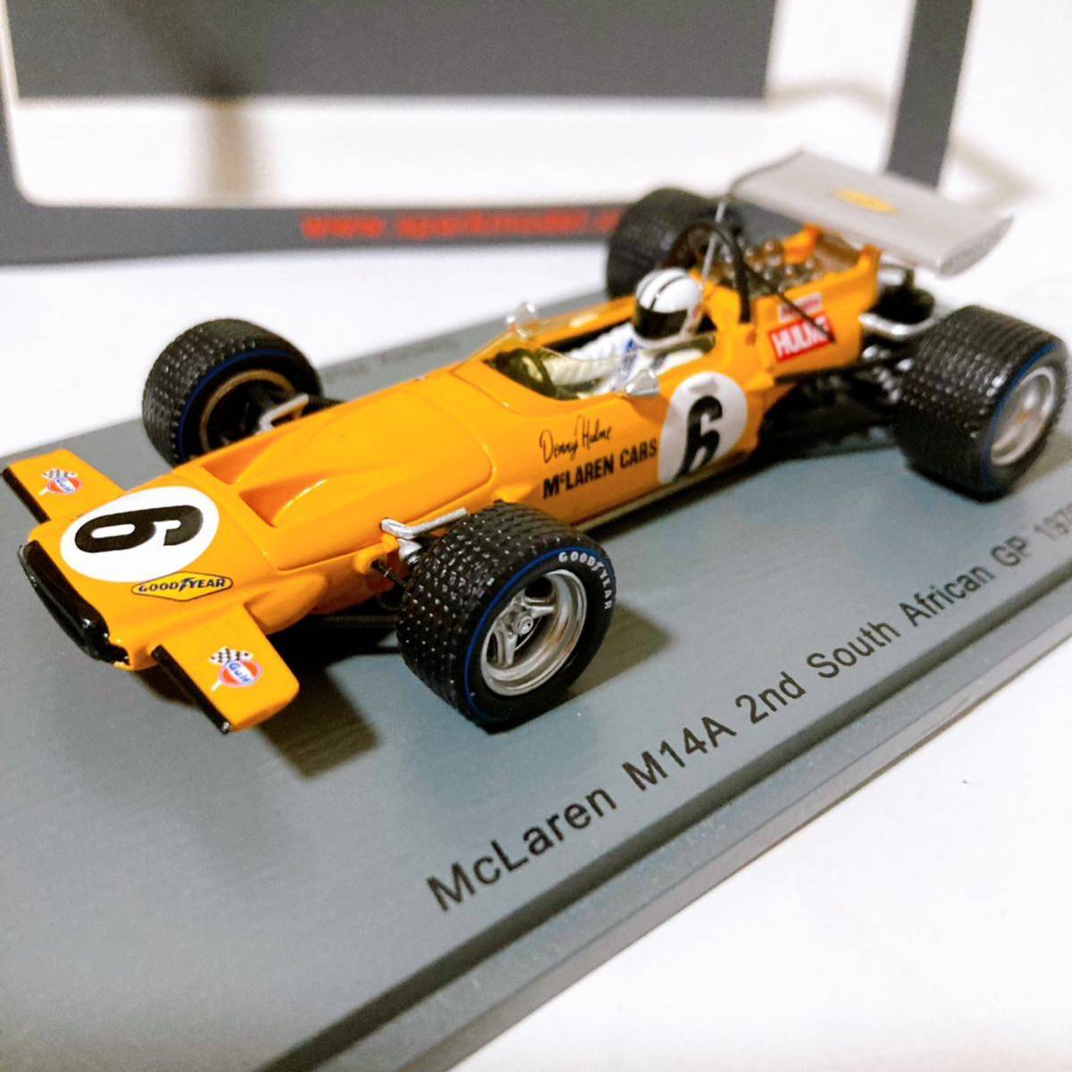 スパーク マクラーレン M14A 南アフリカGP #6 1970 1/43【Spark