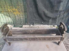 PORTAVASI, FIORIERA IN LEGNO MASSICCIO 104X45X24