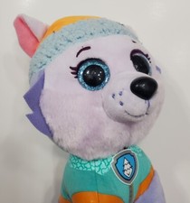 TY BEANIE BOOS PAW PATROL EVEREST 9 INCH WITH TAG ERROR 'MARSHALL' TAG