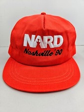 Vintage 1990 USA MADE Searle NARD Pharmacy Nashville TN Trucker Hat Snapback Cap